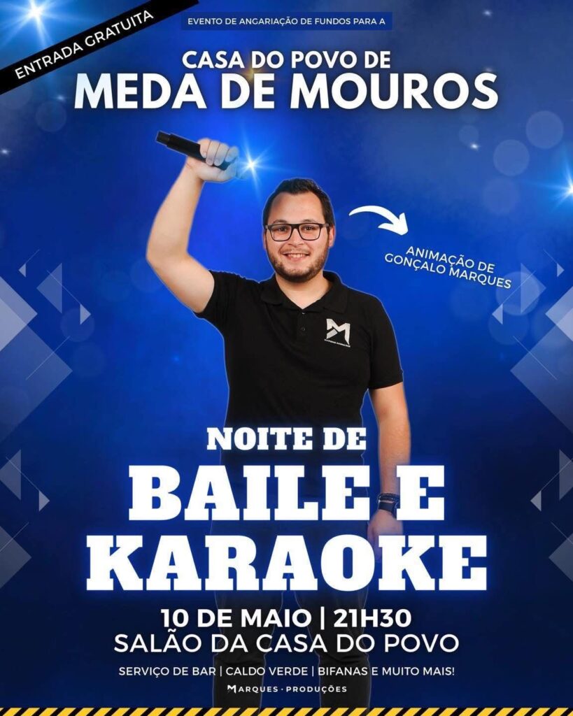 Baile e Karaoke – Meda de Mouros