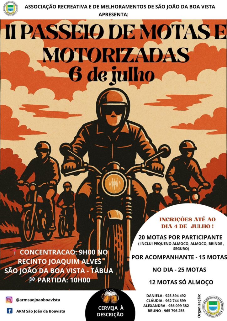 II Passeio de Motas e Motorizadas