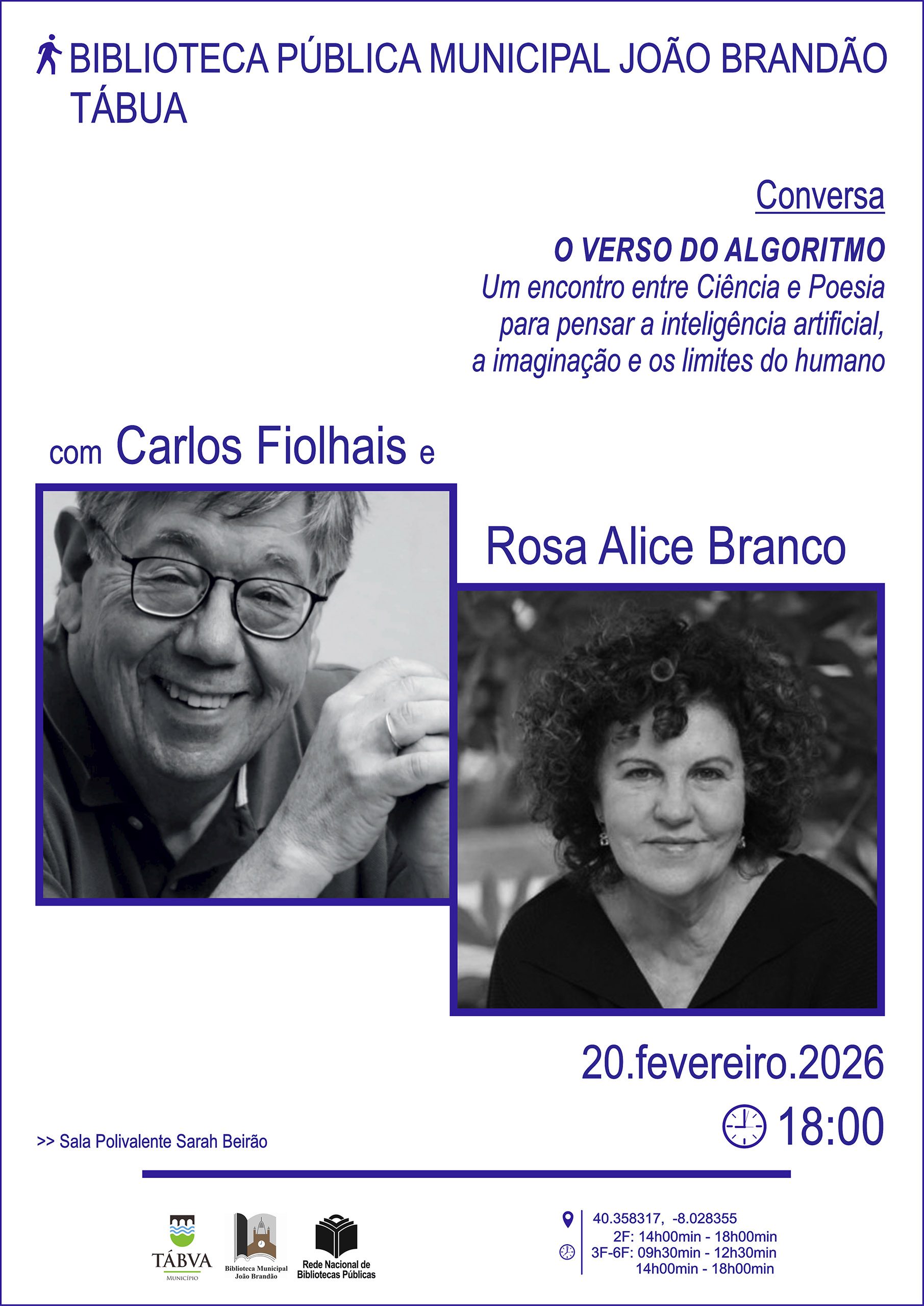 Conversa com Carlos Fiolhais e Rosa Alice Branco