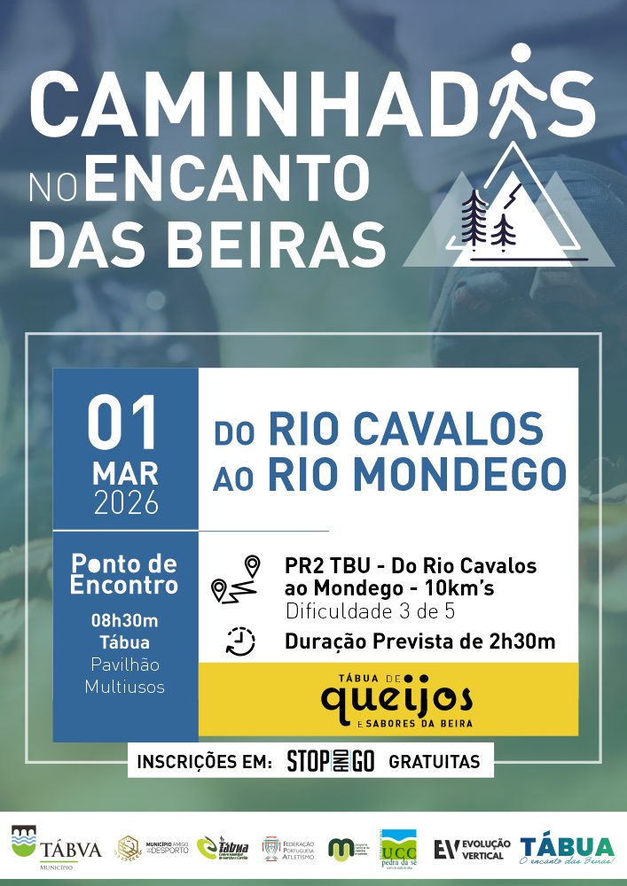 Caminhadas – Do Rio Cavalos ao Rio Mondego