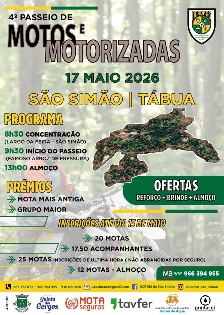 4º Passeio Motos e Motorizadas