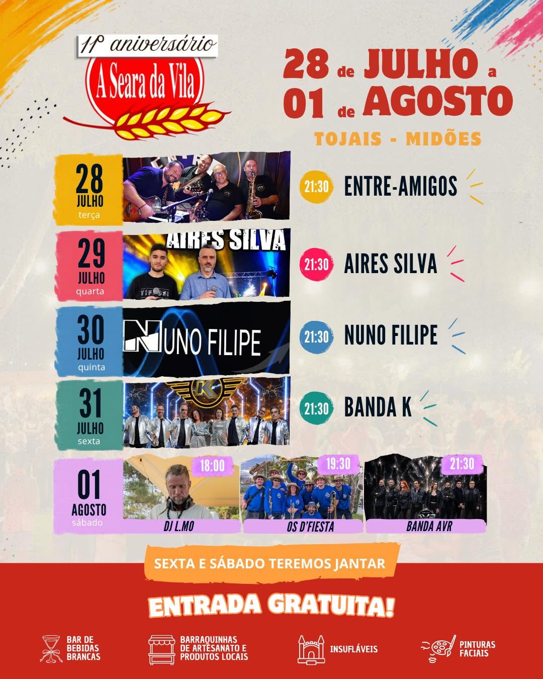 11º Aniversário – A Seara da Vila