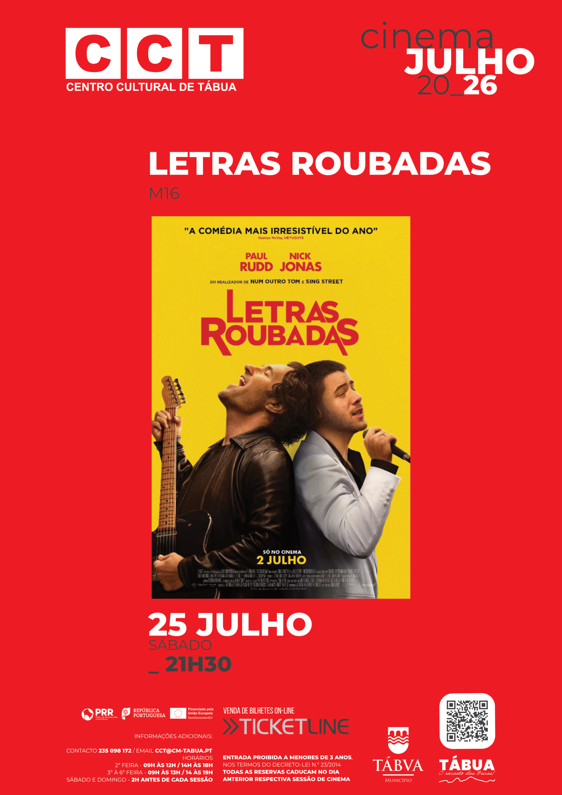 Cinema – “Letras Roubadas”