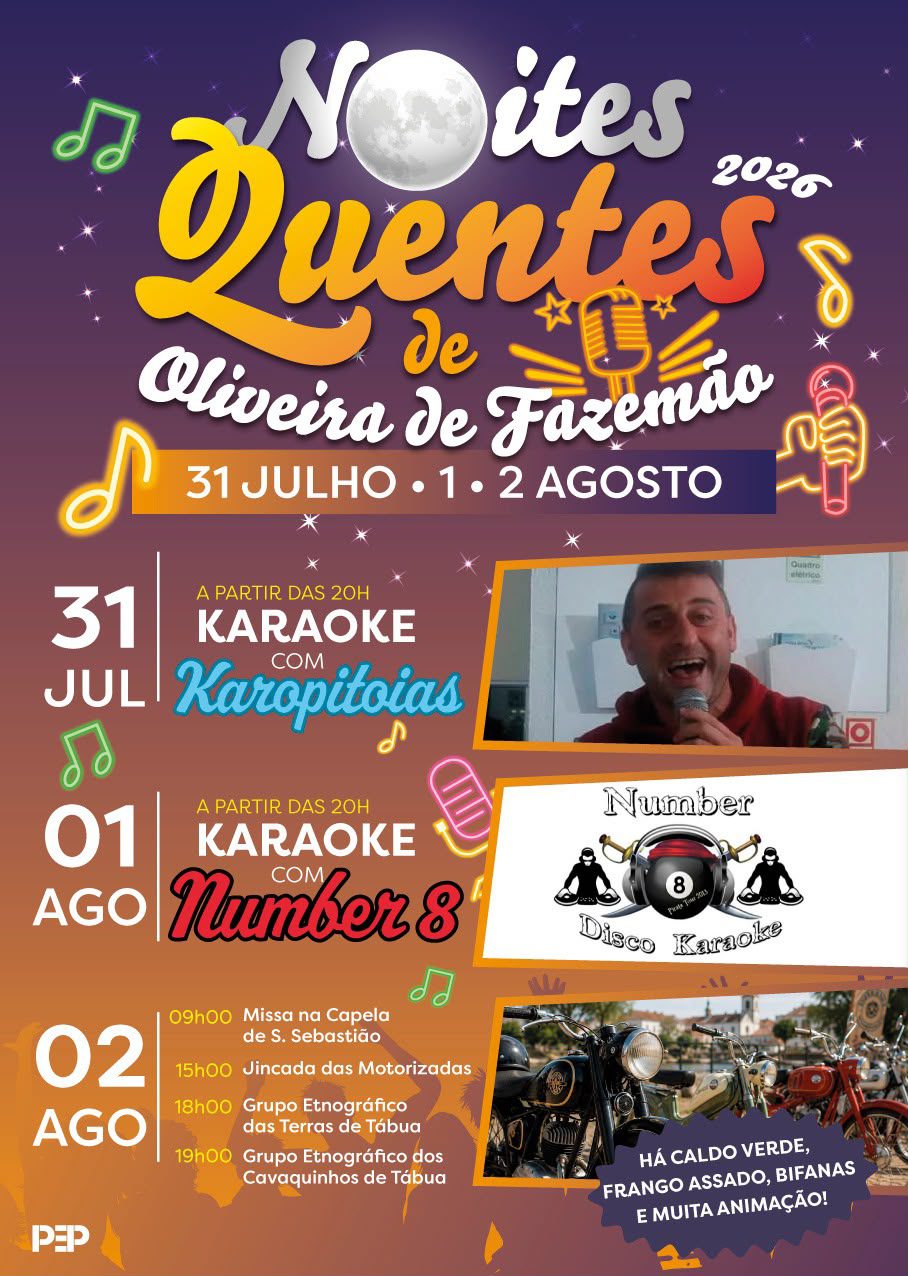 Noites Quentes de Oliveira de Fazemão
