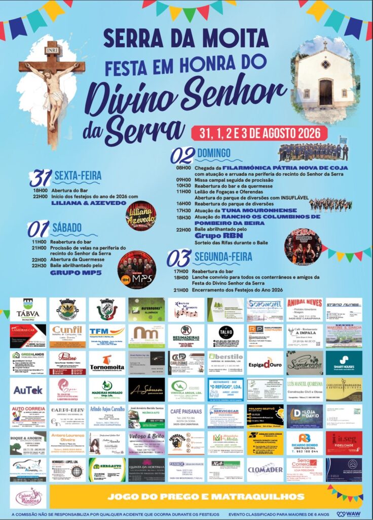 Festa religiosa em Honra do Divino Senhor da Serra – Serra da Moita