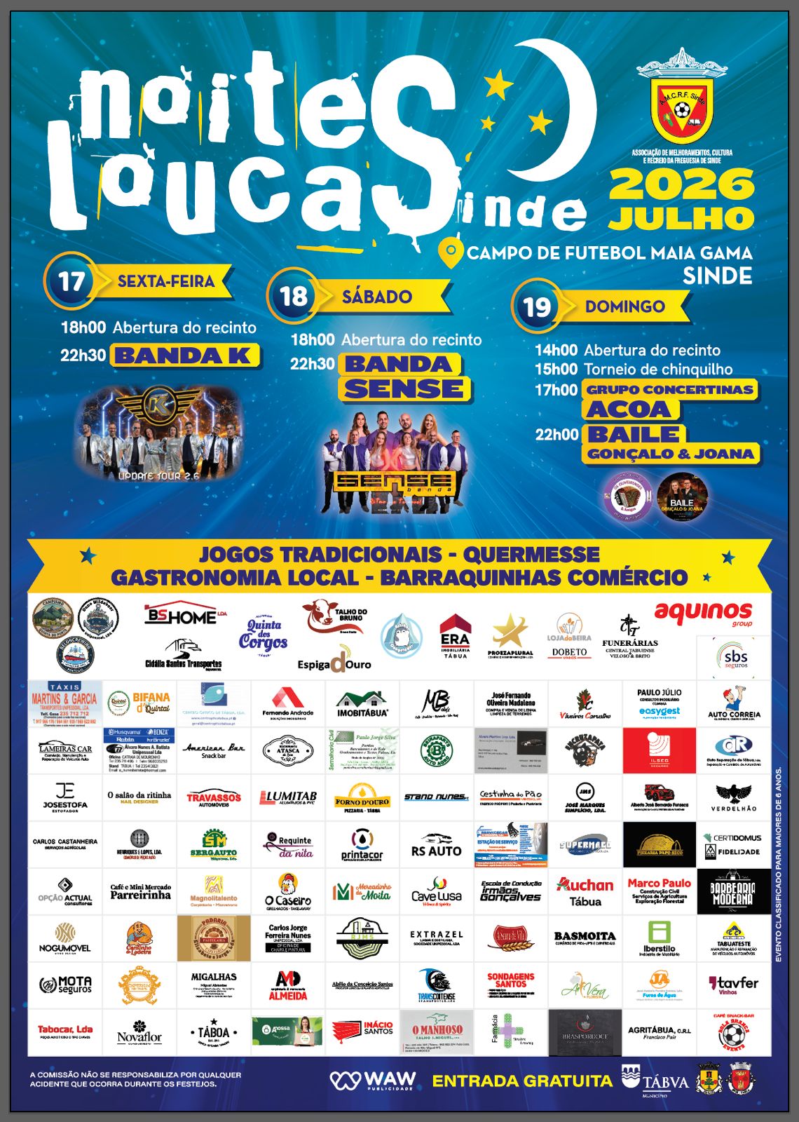 Noites Loucas – Sinde