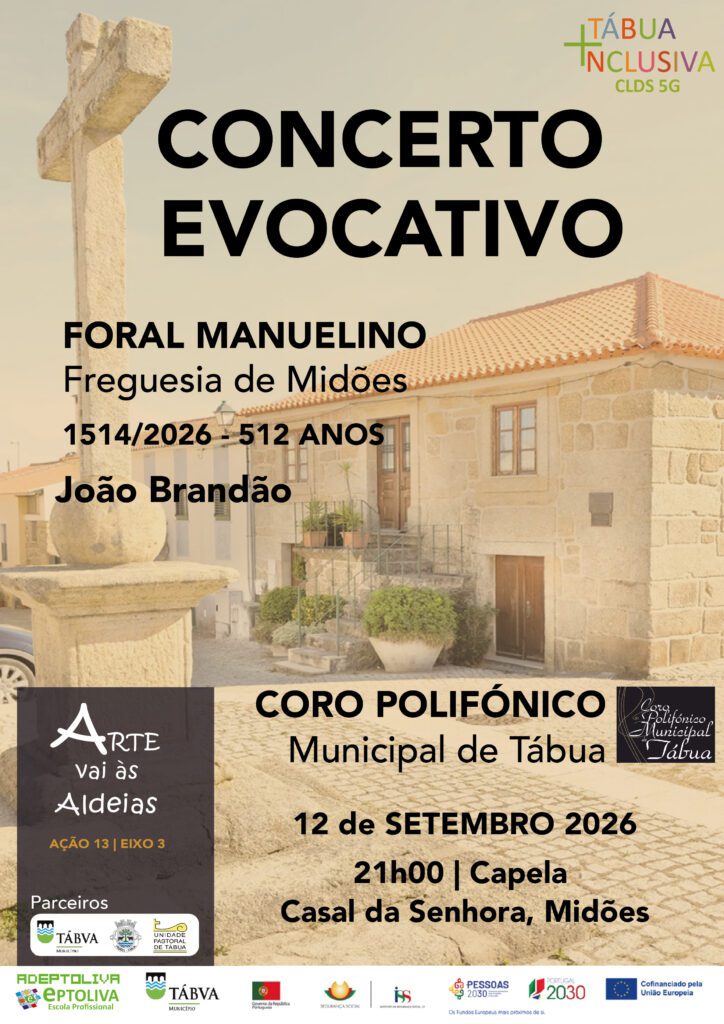 Arte vai às Aldeias – Concerto Evocativo – Midões