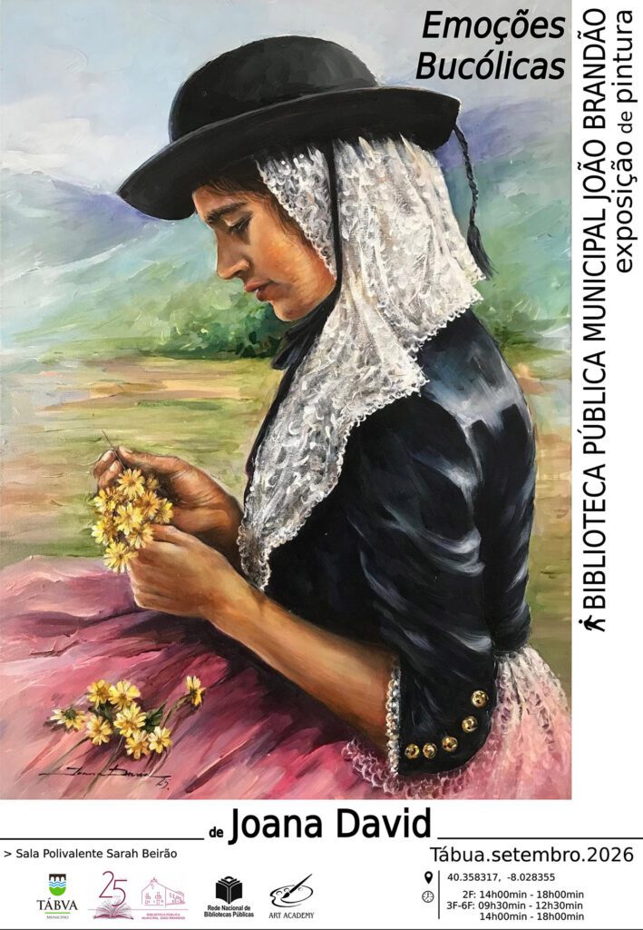 Exposição de pintura “Emoções Bucólicas” de Joana David
